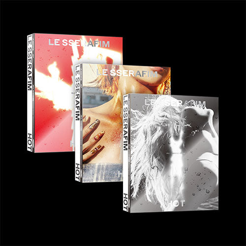 LE SSERAFIM - 5th Mini Album 'HOT' (3 Versions)