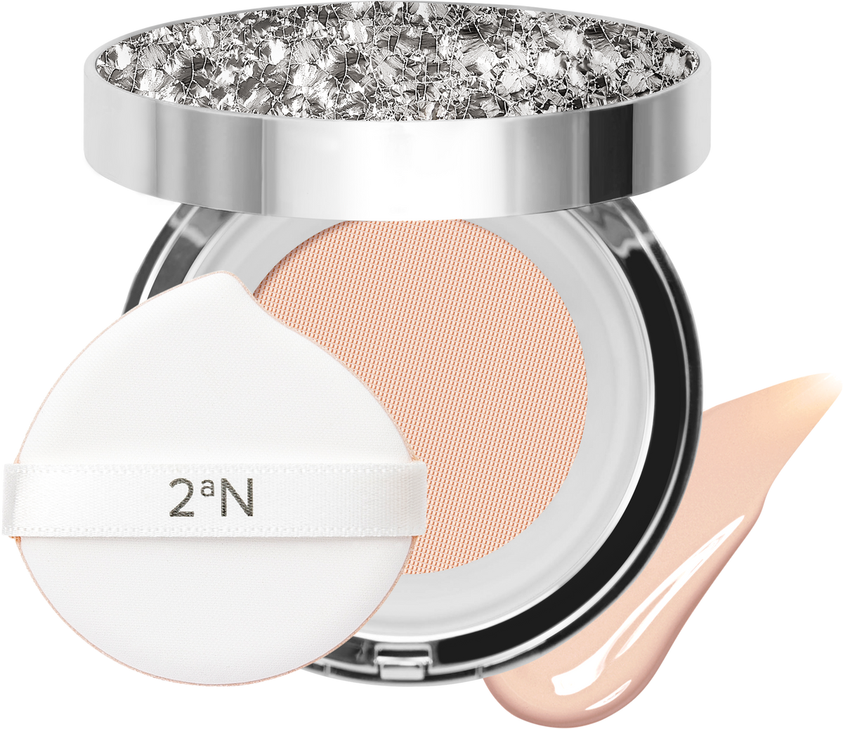 2an-gleaming-tension-pact #21 Light Beige 色號