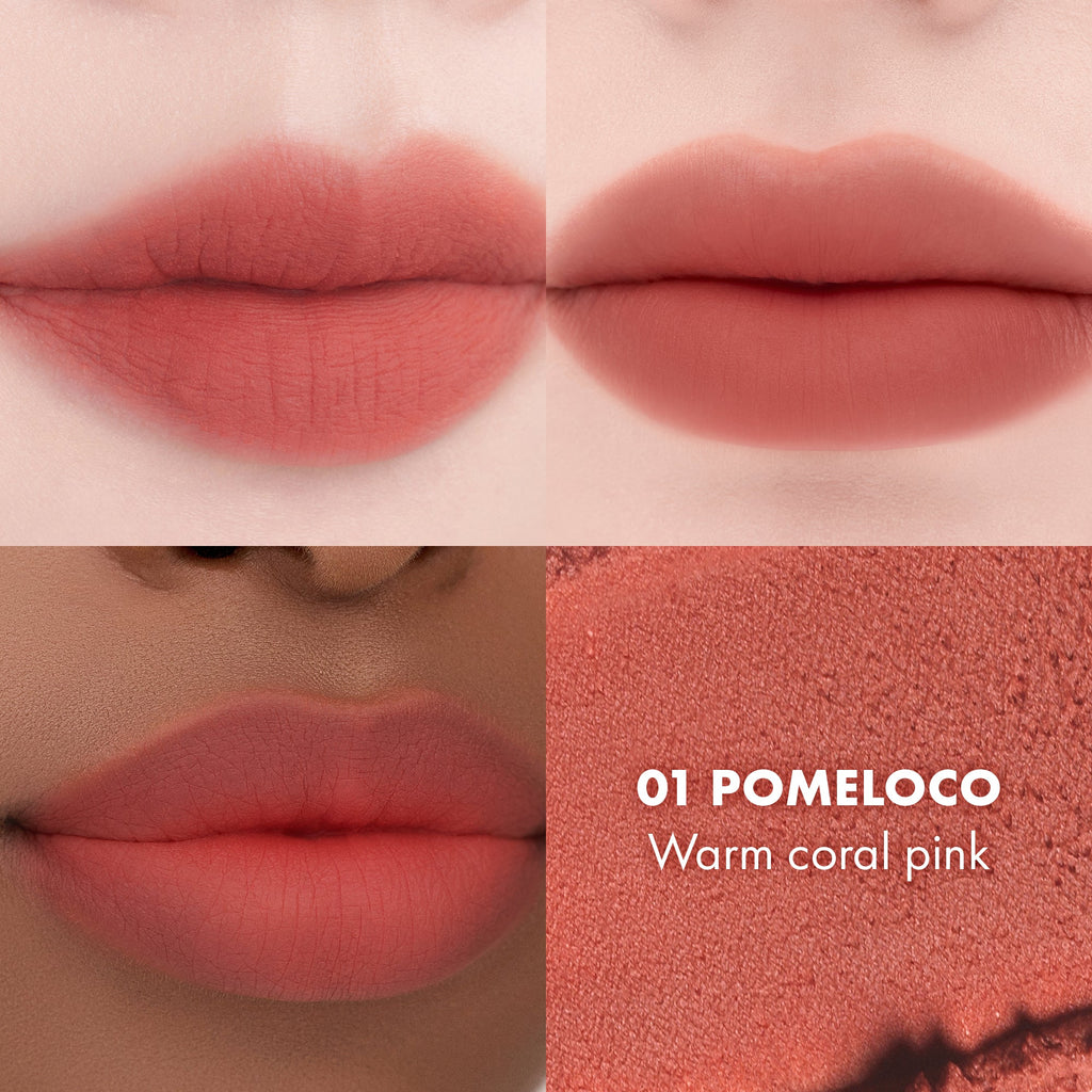 romand-blur-fudge-tint #01 Pomeloco 色號