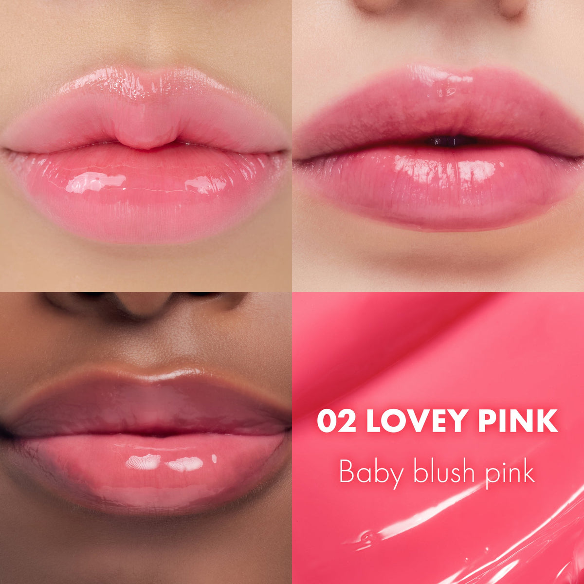 romand-glasting-melting-balm 02 Lovely Pink 色號