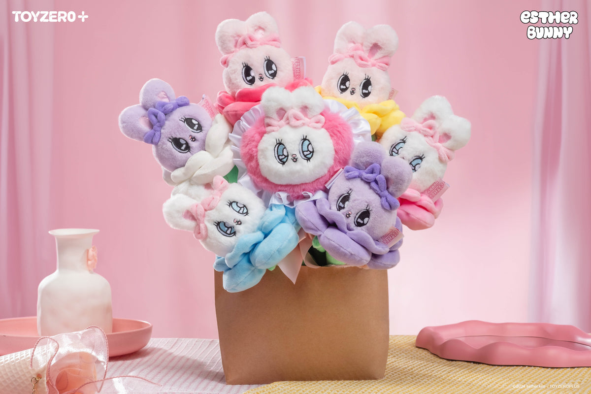 艾絲樂小兔花朵系列毛絨盲盒 Esther Bunny Flower Series Plush Blind Box