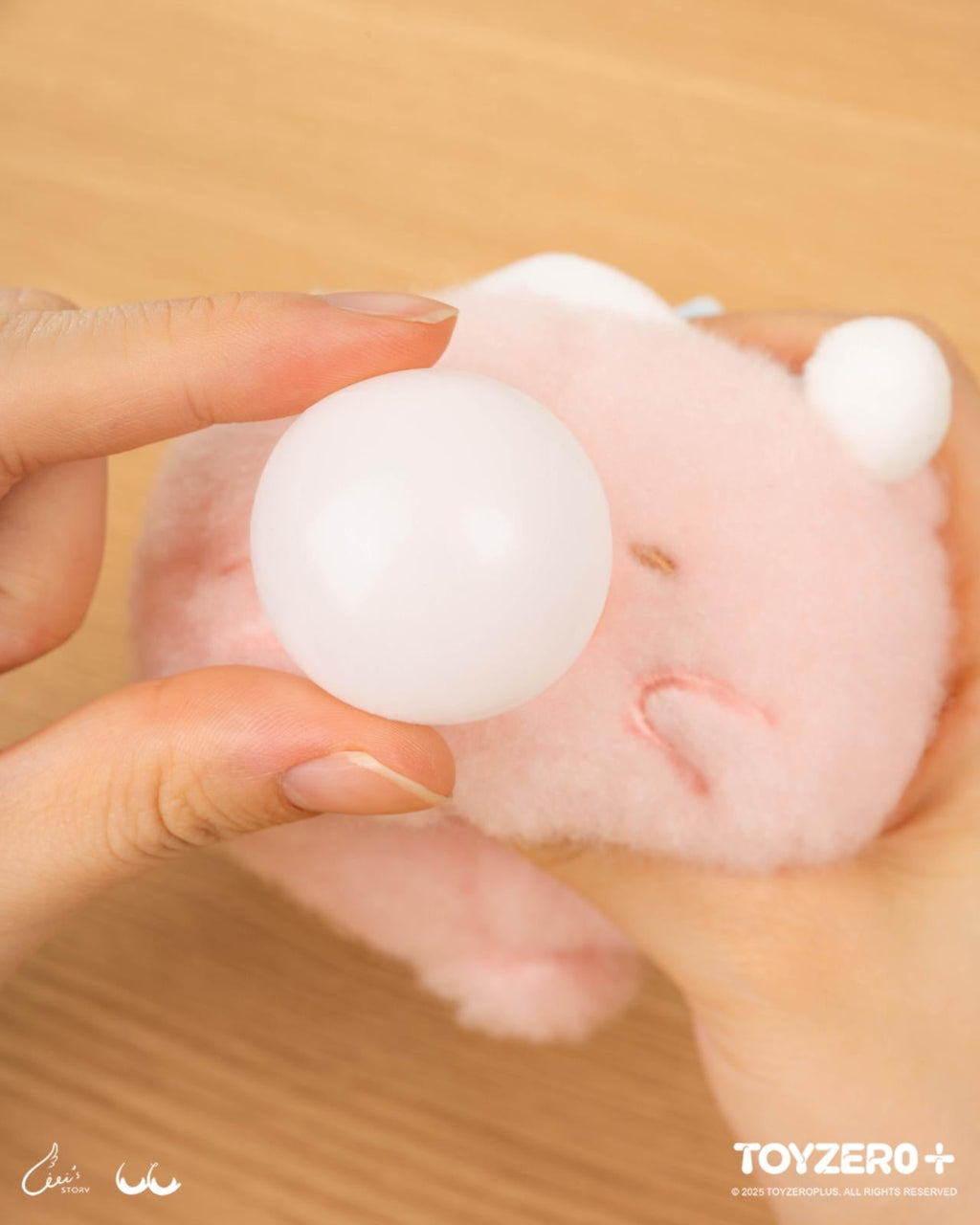 罐頭豬LuLu經典系列毛絨捏捏樂掛件吹泡泡ver. LuLu Classic Series Squishy Plush Charm Bubble ver.