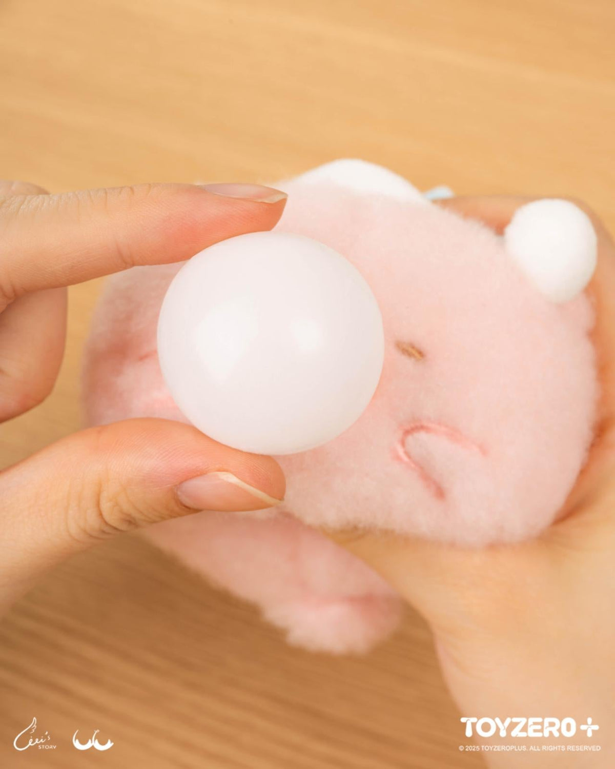 罐頭豬LuLu經典系列毛絨捏捏樂掛件吹泡泡ver. LuLu Classic Series Squishy Plush Charm Bubble ver.