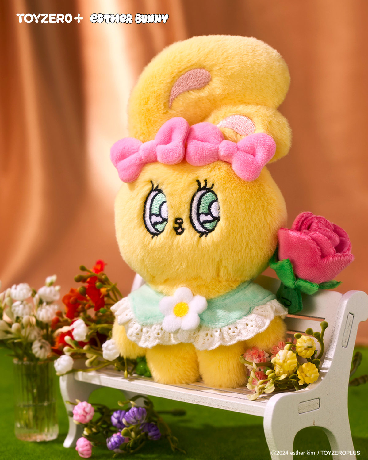 艾絲樂小兔甜蜜約會系列毛絨掛件盲盒 Esther Bunny Sweet Date Series Plush Charm Blind Box