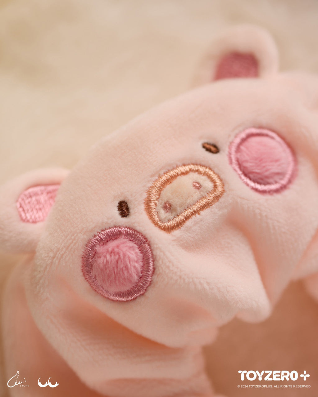 罐頭豬LuLu經典系列毛絨髮圈 LuLu Classic Series Plush Hair Scrunchie