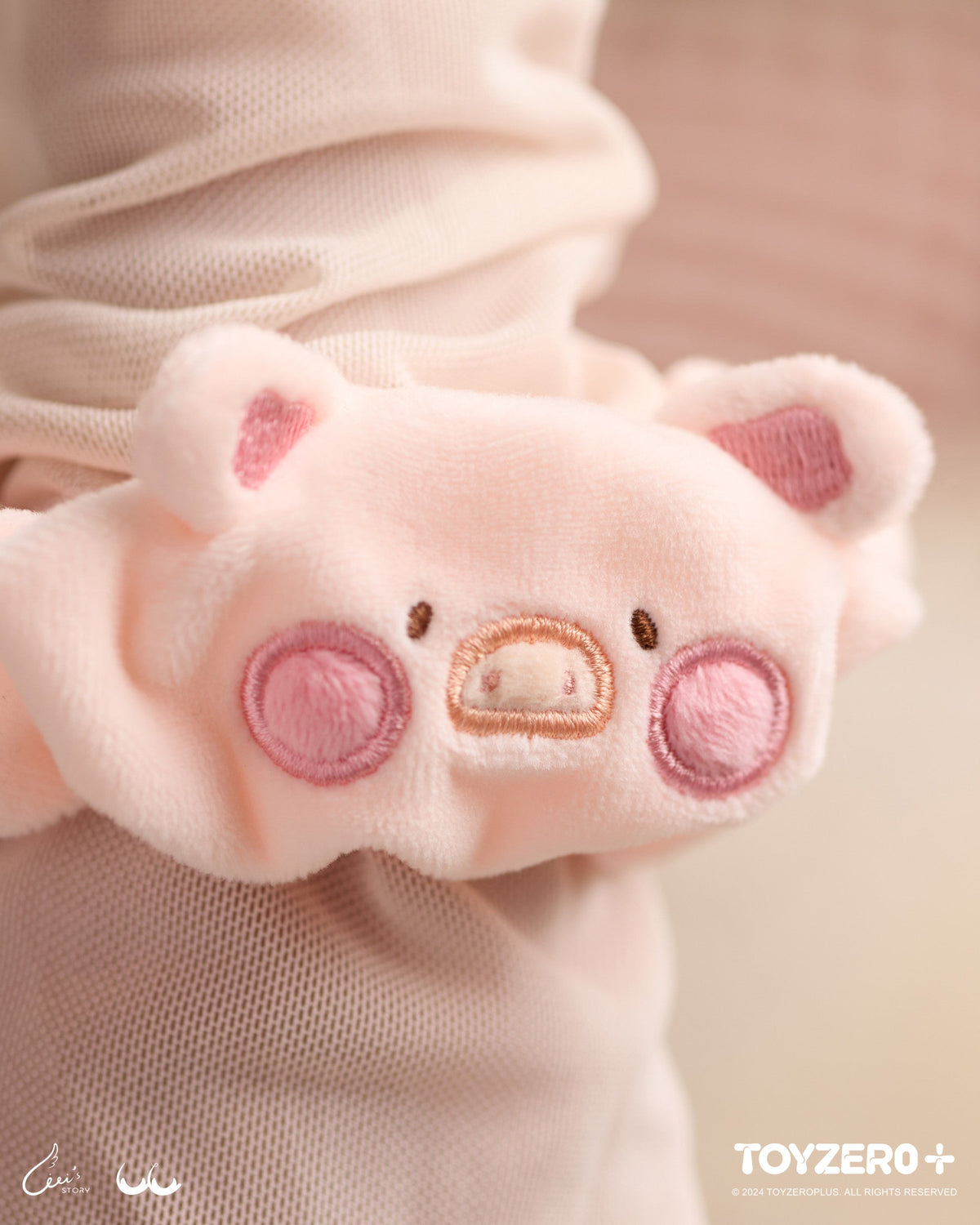 罐頭豬LuLu經典系列毛絨髮圈 LuLu Classic Series Plush Hair Scrunchie