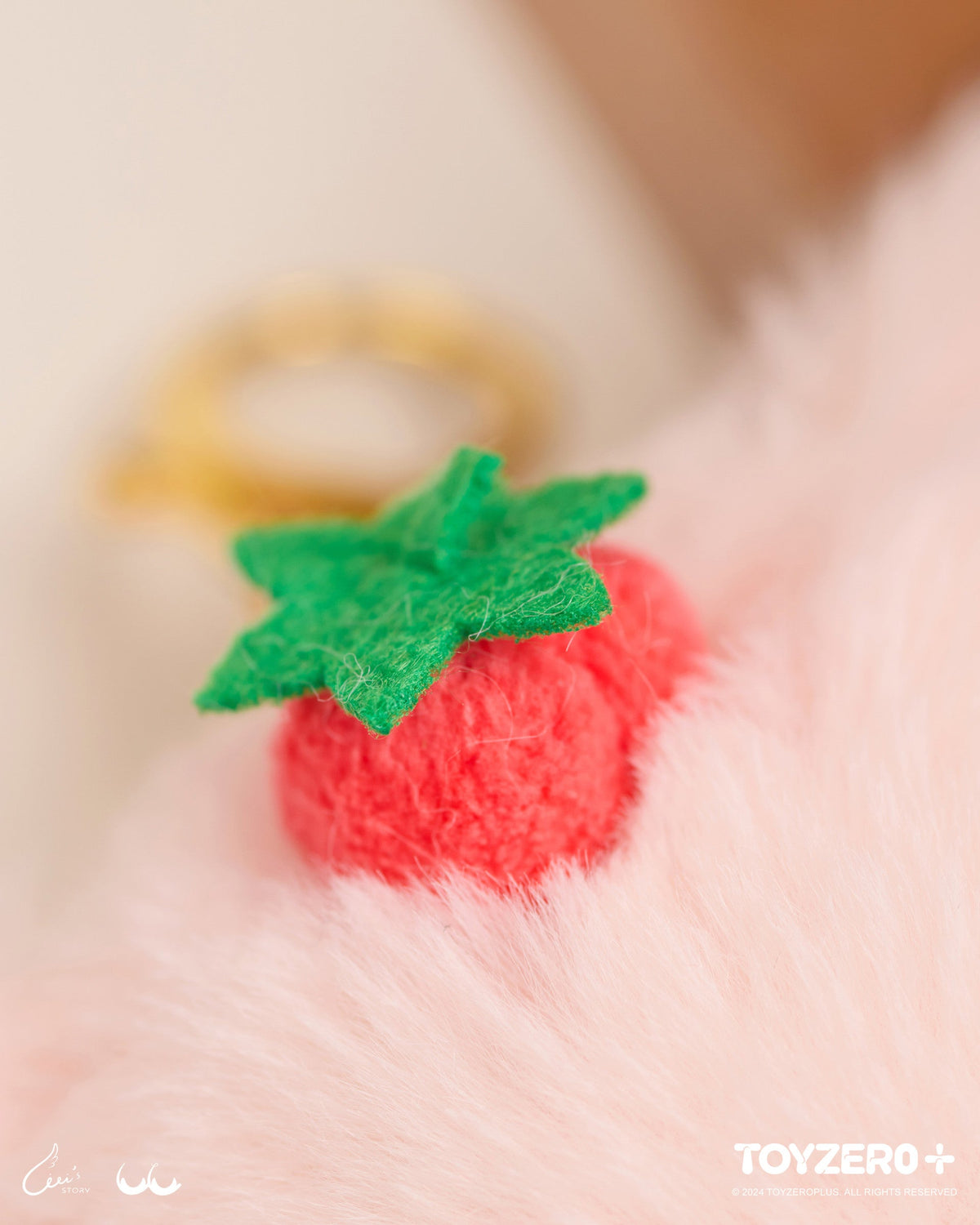 罐頭豬LuLu經典系列－豬頭拉尺掛件 LuLu Classic Series Piggy Head Tape Measure Charm