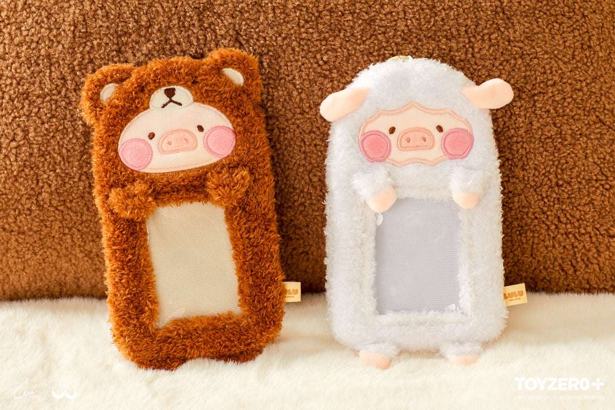 罐頭豬LuLu變裝系列毛絨卡套豬熊 LuLu Dress-up Series Plush Card Holder Pig-Bear