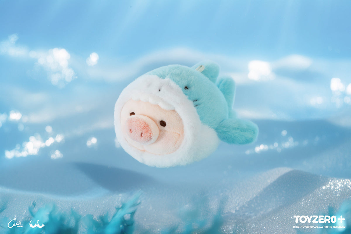 罐頭豬LuLu海洋系列鯊魚Lu毛絨掛件 LuLu Ocean Series Shark Lu Plush Charm