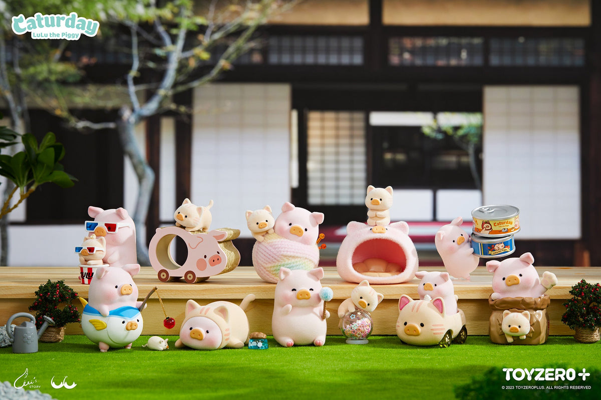 罐頭豬LuLu經典系列3豬咪的休閒日盲盒 LuLu Classic Series 3 Piggy Kitty's Leisure Day Blind Box
