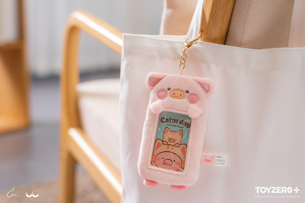 罐頭豬LuLu豬咪日常LuLu毛絨卡套 LuLu Piggy Kitty Daily Life LuLu Plush Card Holder
