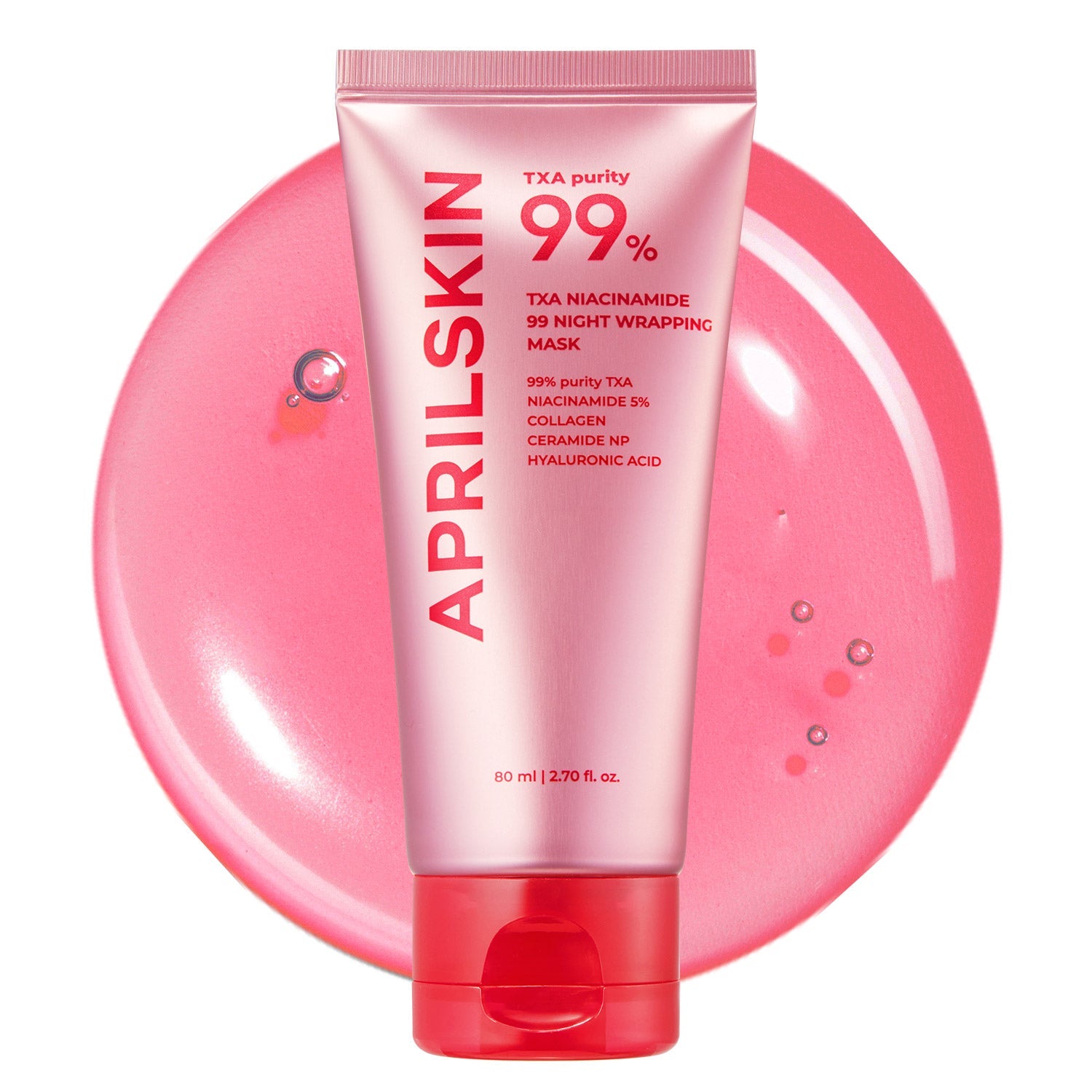 APRILSKIN TXA 煙?胺 99% 夜間修護面膜 [80ml]