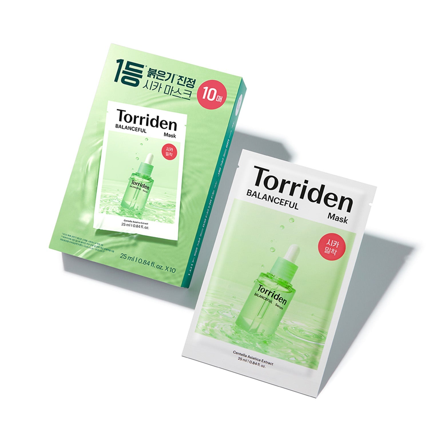 Torriden 積雪草保濕鎮靜面膜 10片