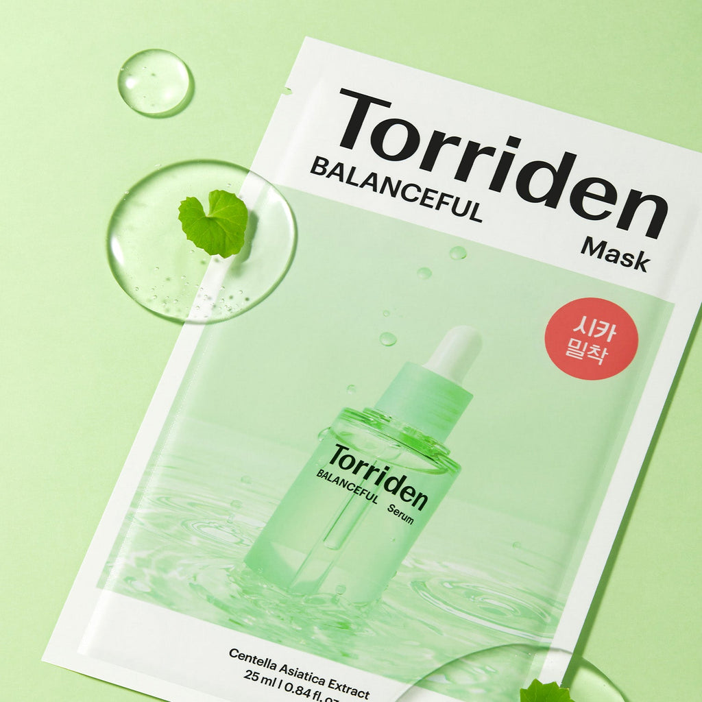 Torriden 積雪草保濕鎮靜面膜 10片