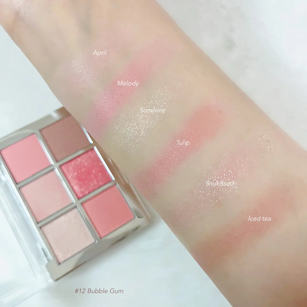 2an-better-me-eye-palette #12 Bubble Gum 色號