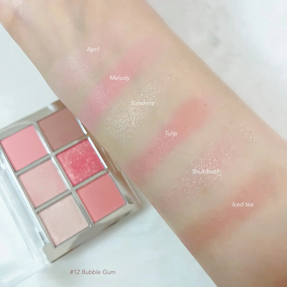2an-better-me-eye-palette #12 Bubble Gum 色號