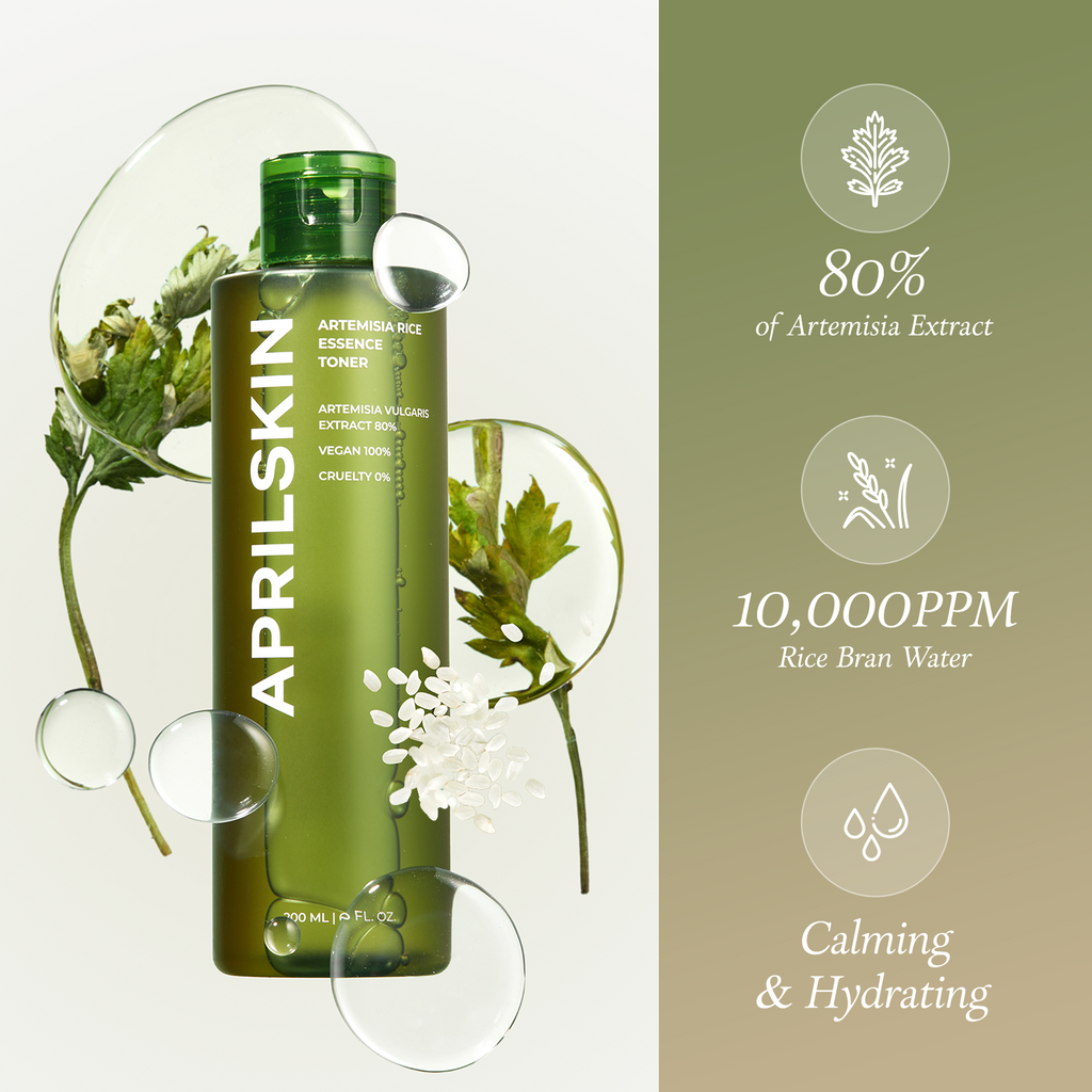 APRILSKIN 艾蒿大米精華爽膚水 [200ml]