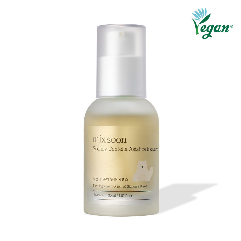 Mixsoon ★即時保濕舒緩精華,適用於刺激、敏感皮膚Soondy Centella Asiatica Essence
