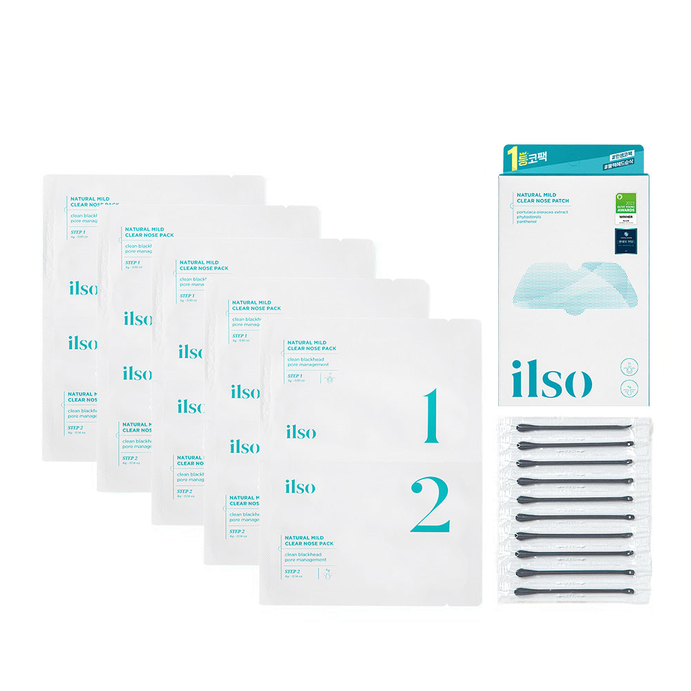 ilso 天然溫和清鼻貼 [5組]