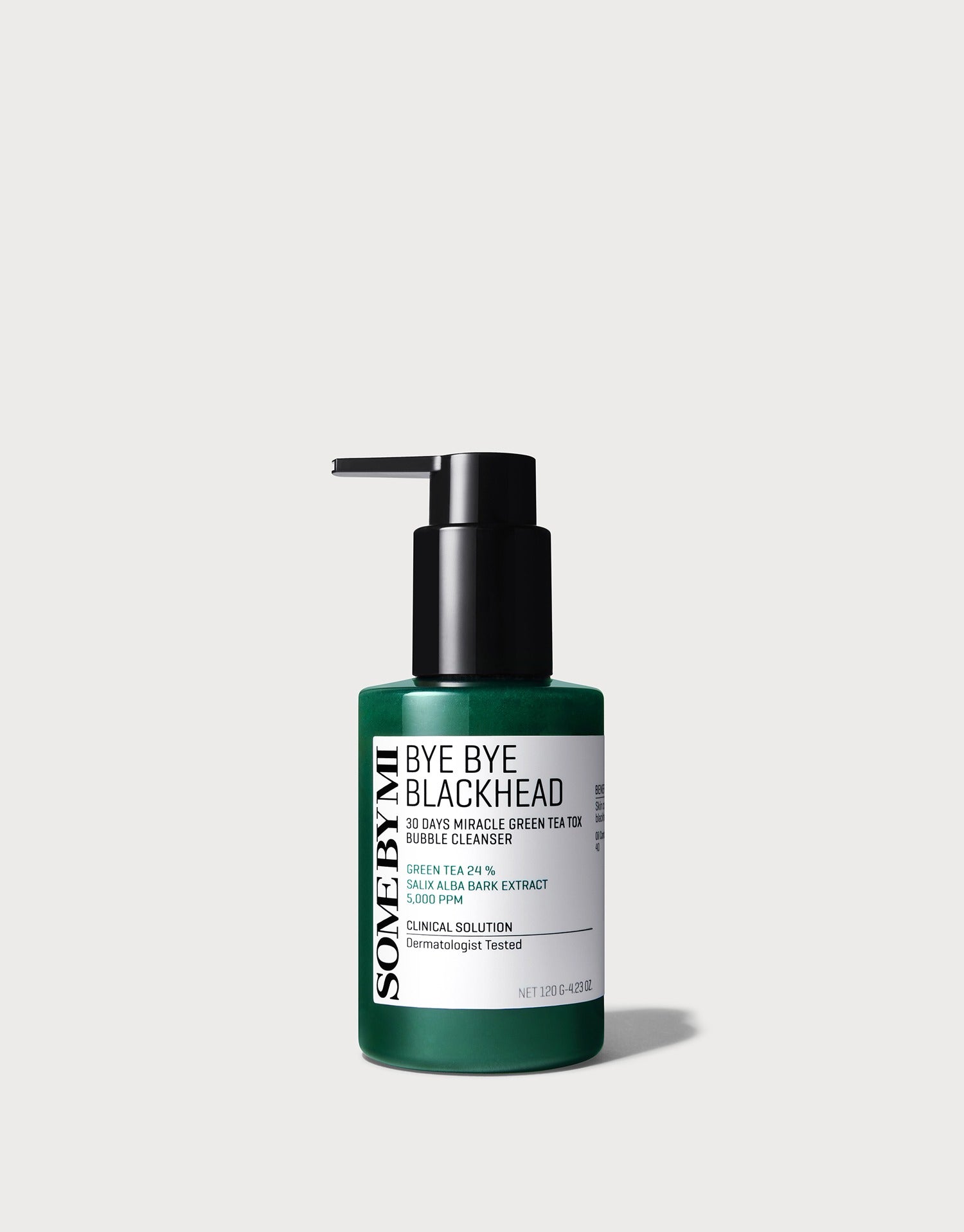 SOMEBYMI - BYE BYE BLACKHEAD 30 DAYS MILACLE 綠茶泡泡潔面乳 120g