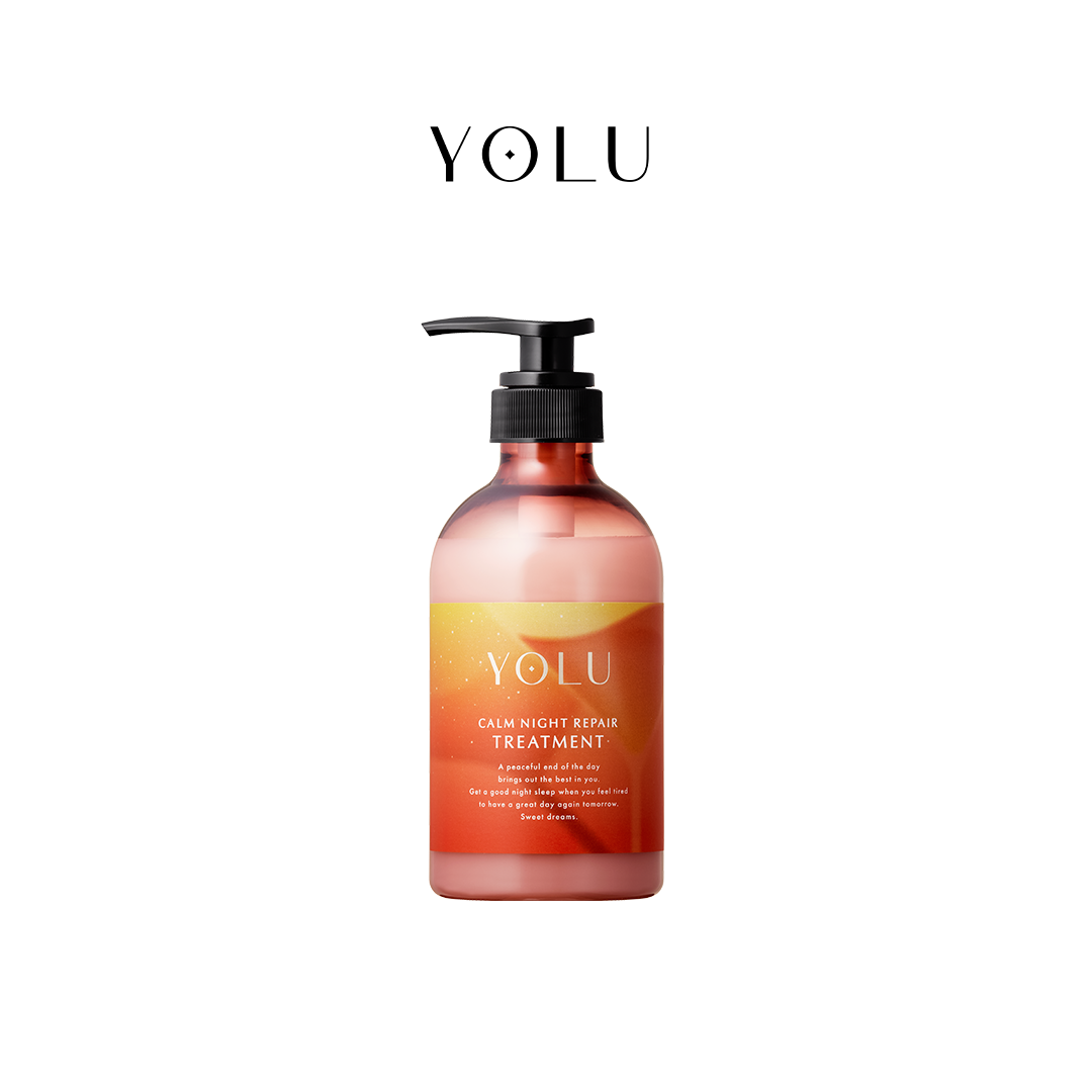 YOLU MOCKTAIL 夜間滋養修護護髮素 440g（橙花香／2025夏季限定）／ ヨル モクテル カームナイトリペア トリートメント