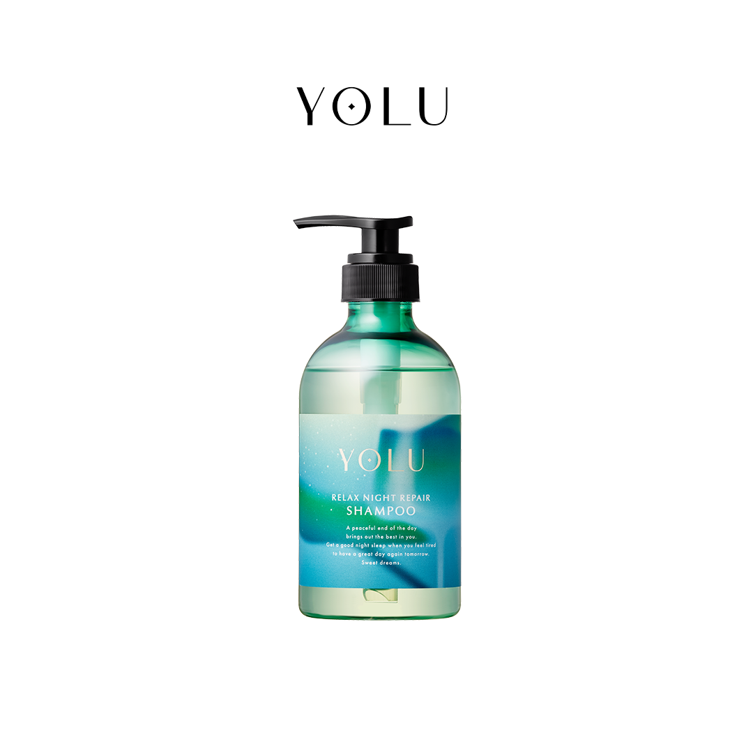YOLU MOCKTAIL 夜間柔順修護洗髮露 440mL（青檸莫希托香／2025夏季限定）／ ヨル モクテル リラックスナイトリペア シャンプー
