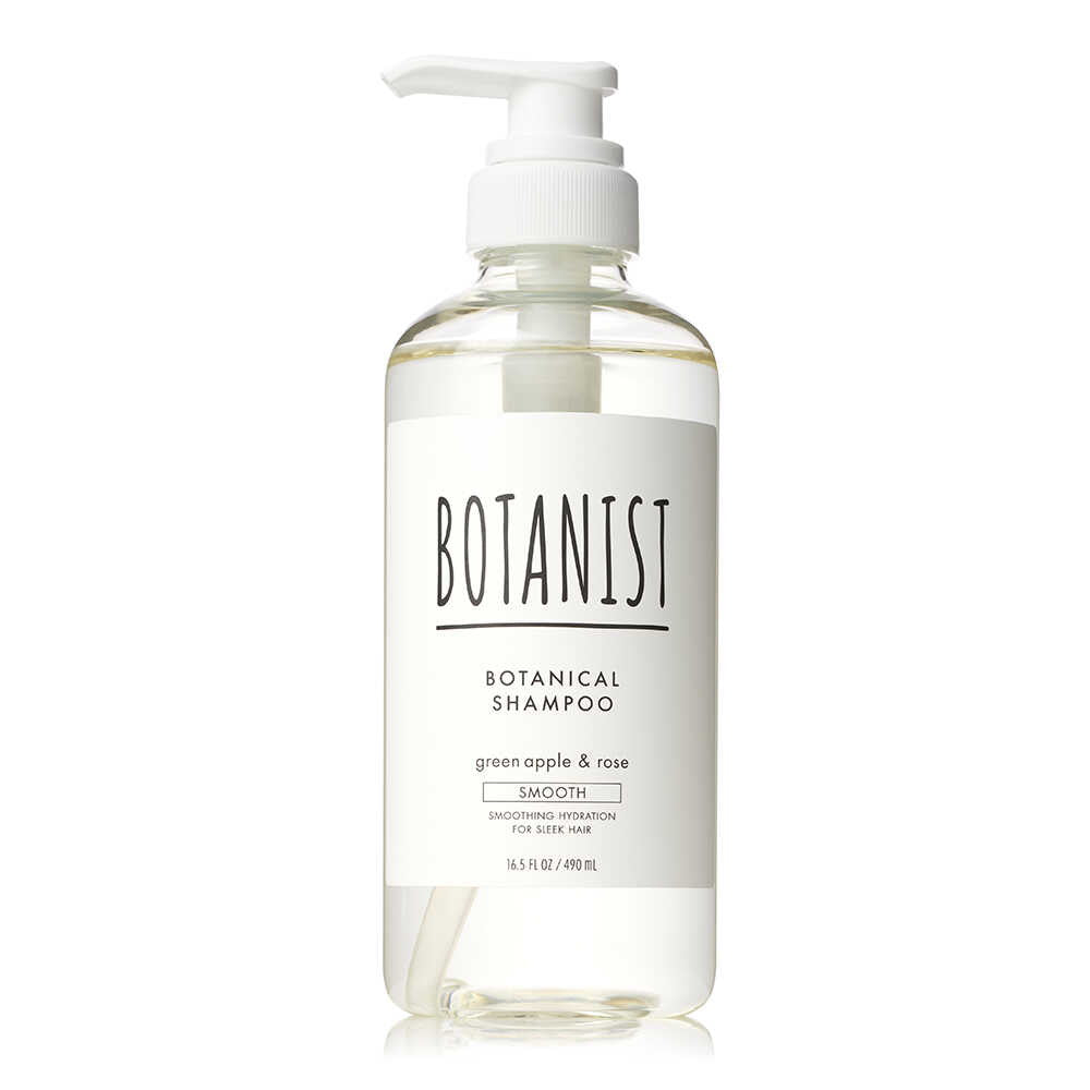 BOTANIST 植物性洗髮露 順滑型 青蘋果＆玫瑰 490mL（ボタニスト ボタニカルシャンプー スムース）