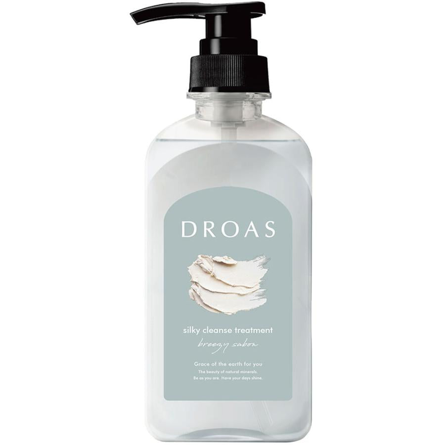 DROAS 泥質柔順潔淨護髮素 400g／シルキークレンズ トリートメント（breezy sabon 香）