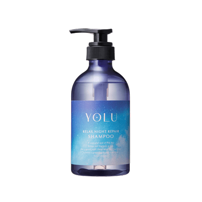 YOLU 夜間修護洗髮水 RELAX（放鬆型・柔順滋潤）440mL／リラックスナイトリペアシャンプー