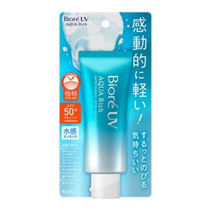 花王官方 Bioré Aqua Rich Watery Essence SPF50+ 防護特點圖