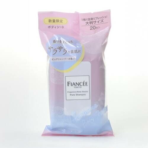 Fragrance 身體濕紙巾 20片 Pure Shampoo