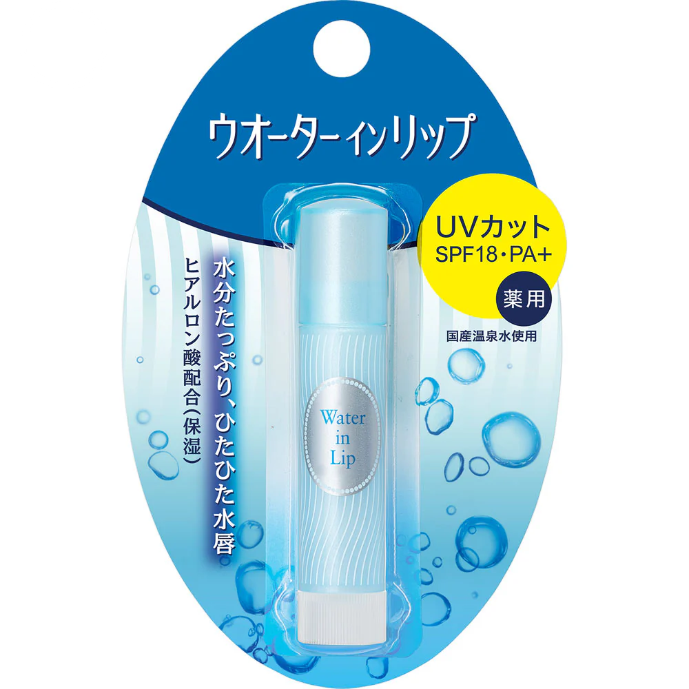 SHISEIDO Water in Lip 藥用 UV 3.5g 正面包裝