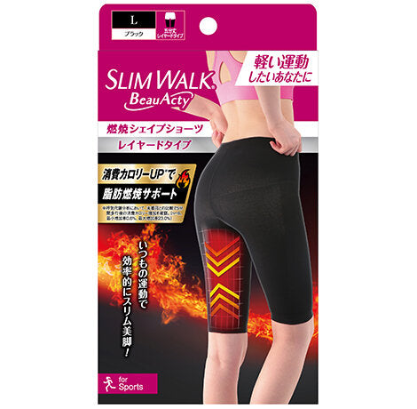Slimwalk Beau-Acty 短褲 L 官方包裝封面，JAN 4902522675260