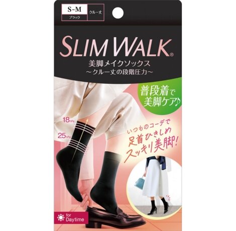 Slimwalk 襪 S–M 商品包裝主圖，條碼 4902522681148