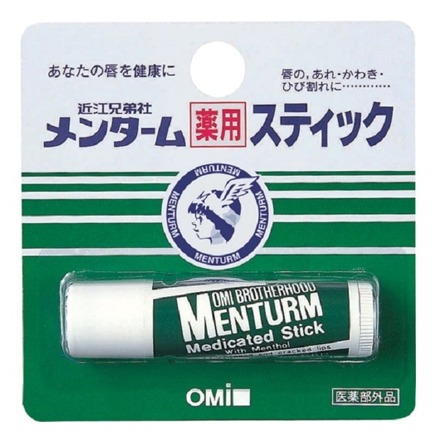 近江兄弟 藥用潤唇膏 Menturm Medicated Lip Stick Regular 4g