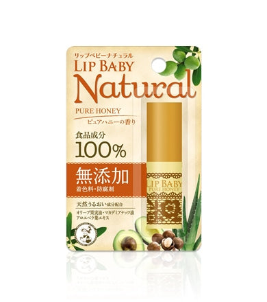 曼秀雷敦 Lip Baby 天然潤唇膏 無香料 Mentholatum Lip Baby Natural