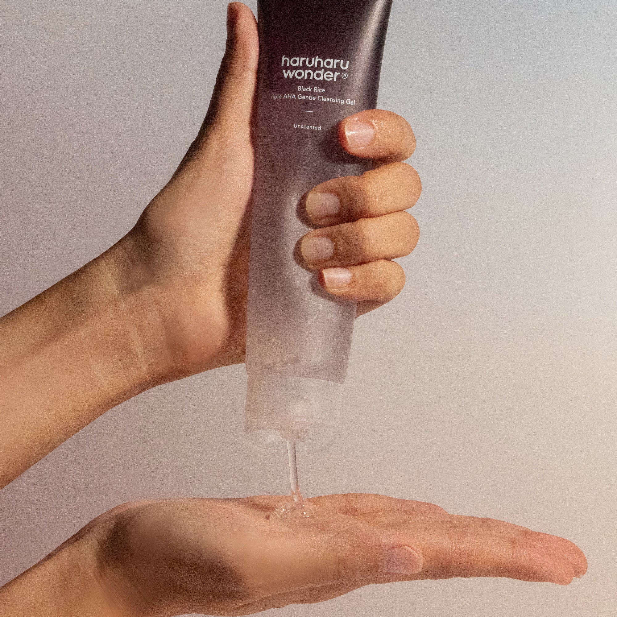 Haruharu Wonder 黑米三重AHA溫和潔面?喱 100ml