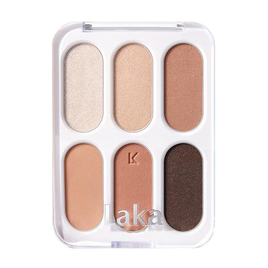 Laka Forever 6 Eye Palette #04 Tan Peach