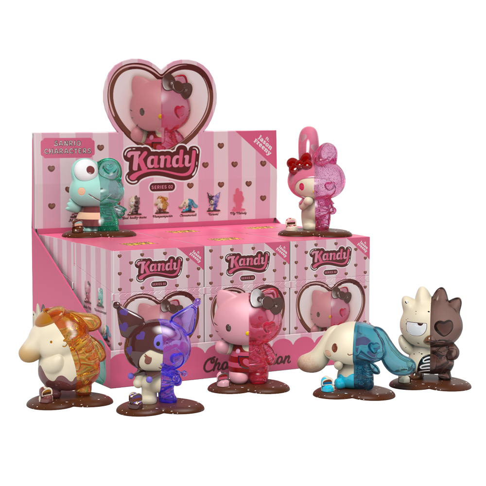 Kandy x Sanrio ft. Jason Freeny Series 02 (Choco Edition) 盲盒公仔