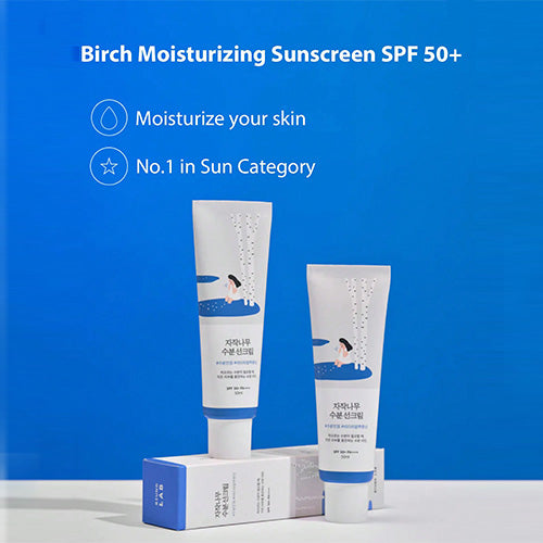 Round Lab-白樺樹保濕防曬霜SPF50+PA++++ 50ml