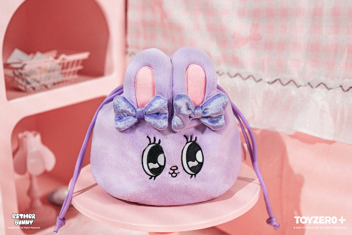 Esther Bunny - 束口袋 (Lavender Bunny) Esther Bunny Drawstring Bag (Lavender Bunny)