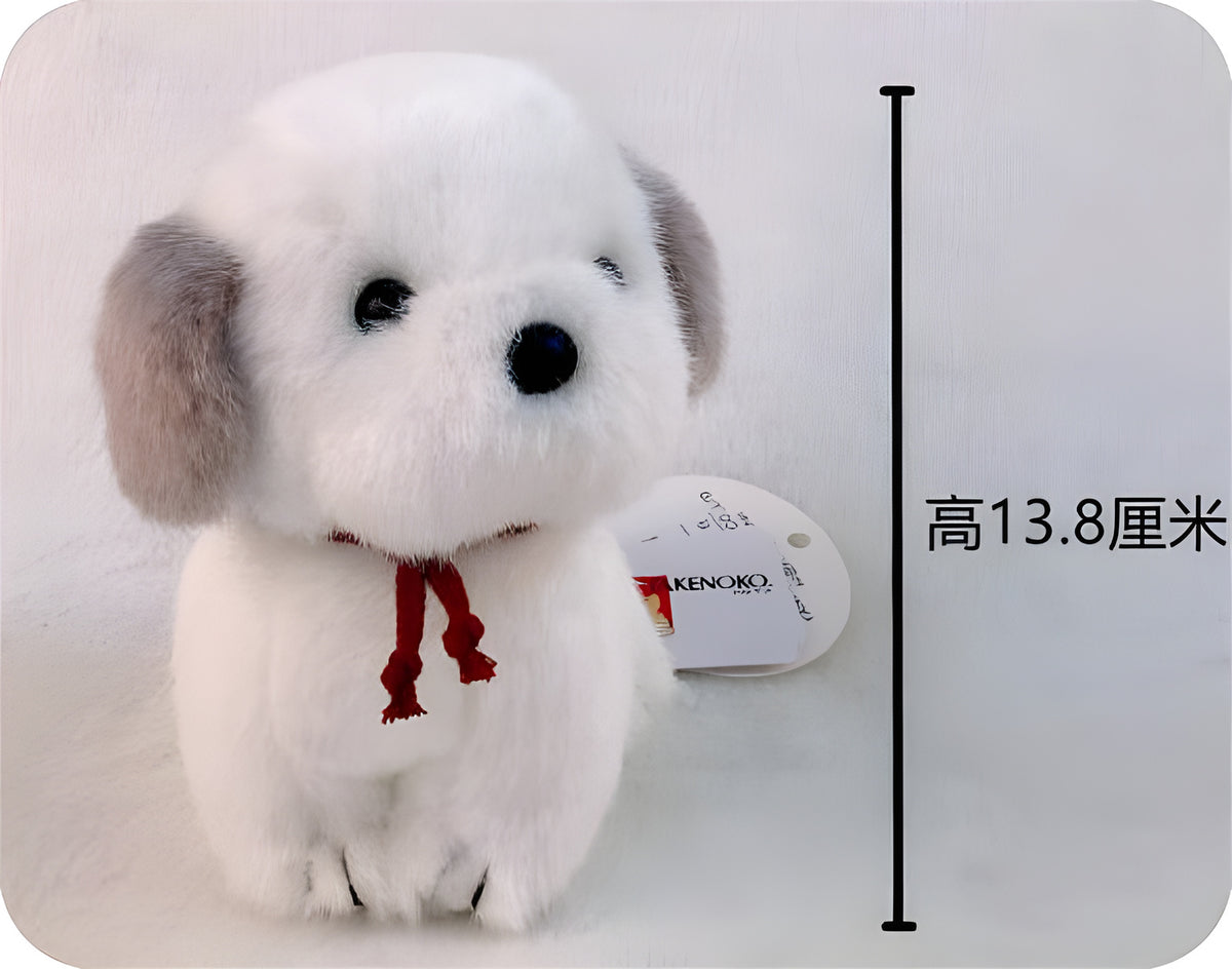 TAKENOKO 梅吉狗 UMEKICHI 公仔 奶白色 13.8cm