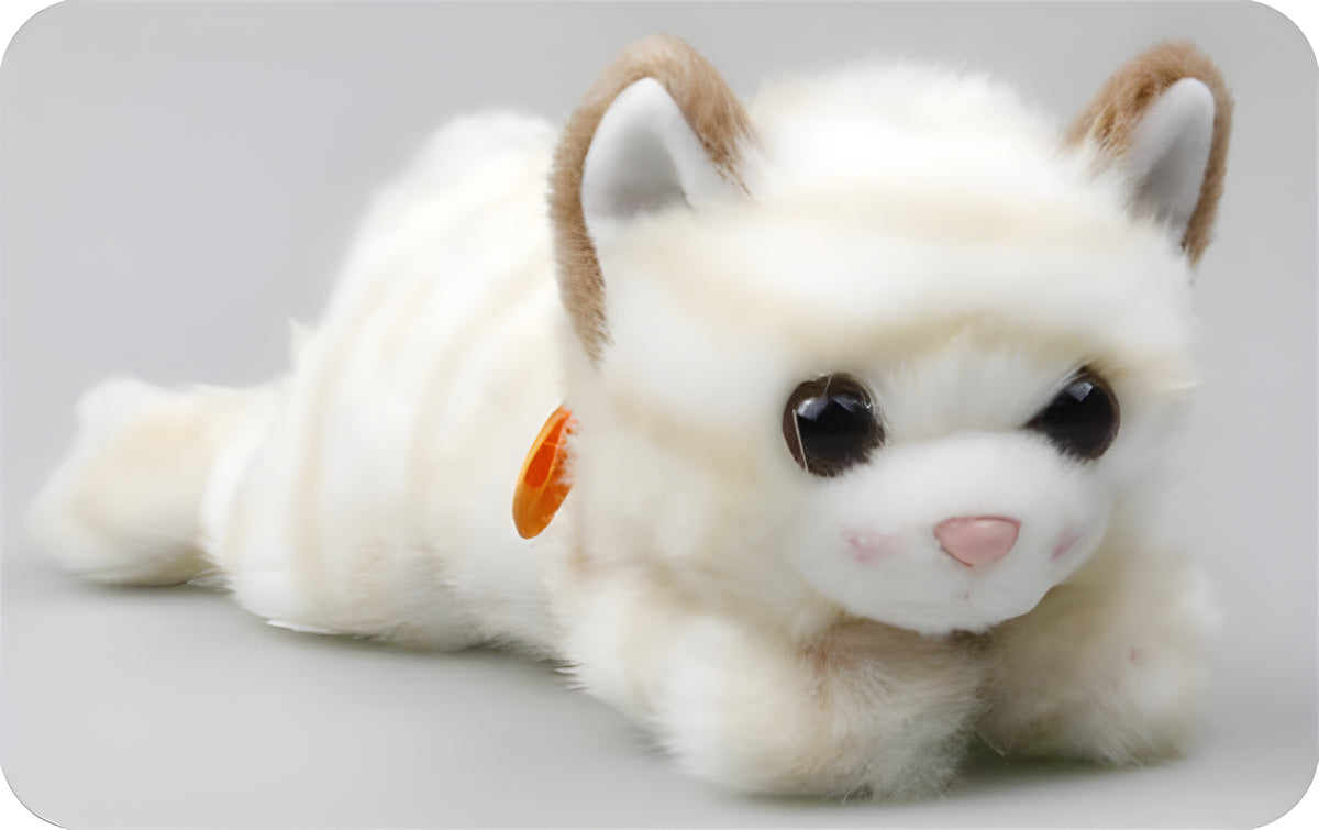 趴姿貓咪-膚色身長26CM