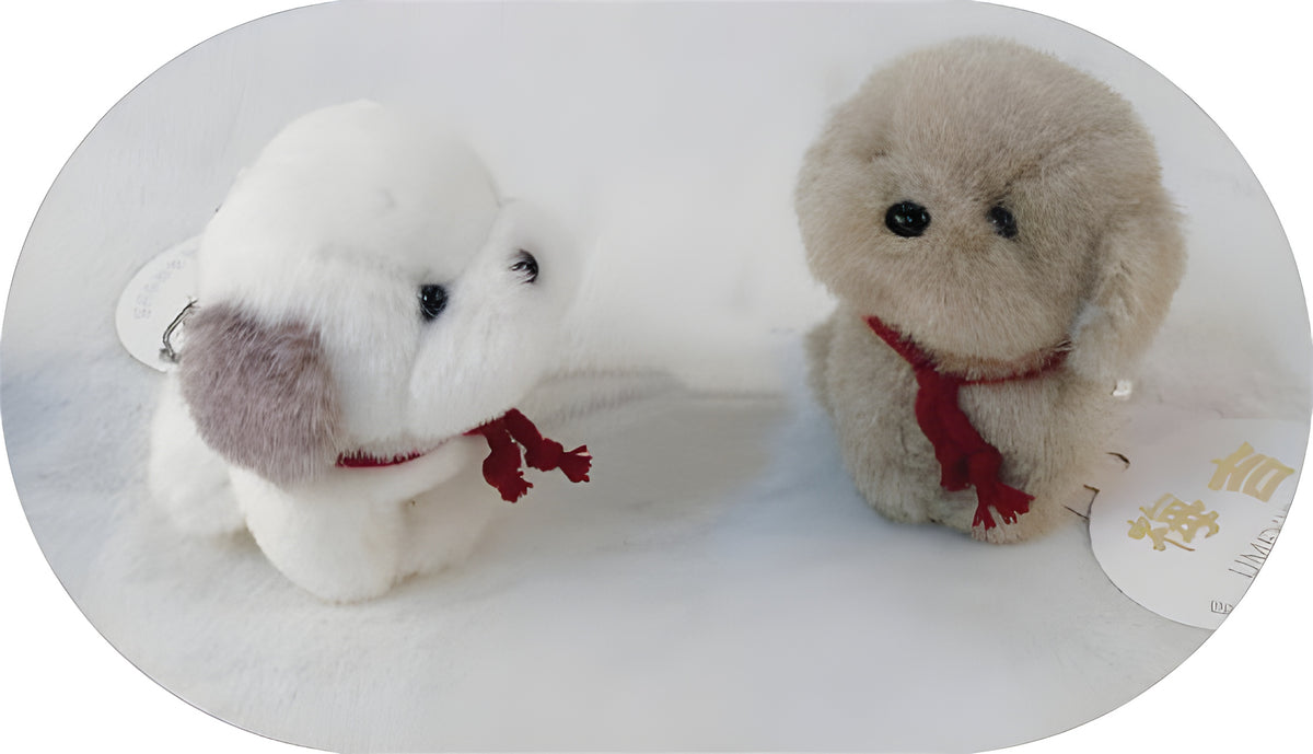 TAKENOKO 梅吉狗 UMEKICHI 鎖匙扣掛件 卡其色 8cm
