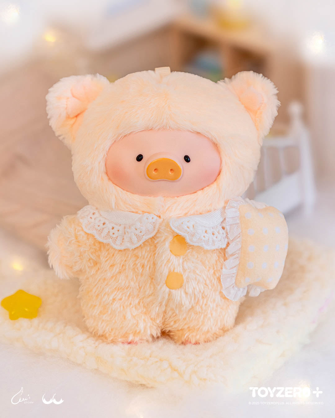罐頭豬LuLu夢裡什麼都有系列膠臉毛絨掛件盲盒 LuLu "Dreams Have Everything" Series Vinyl Face Plush Charm Blind Box