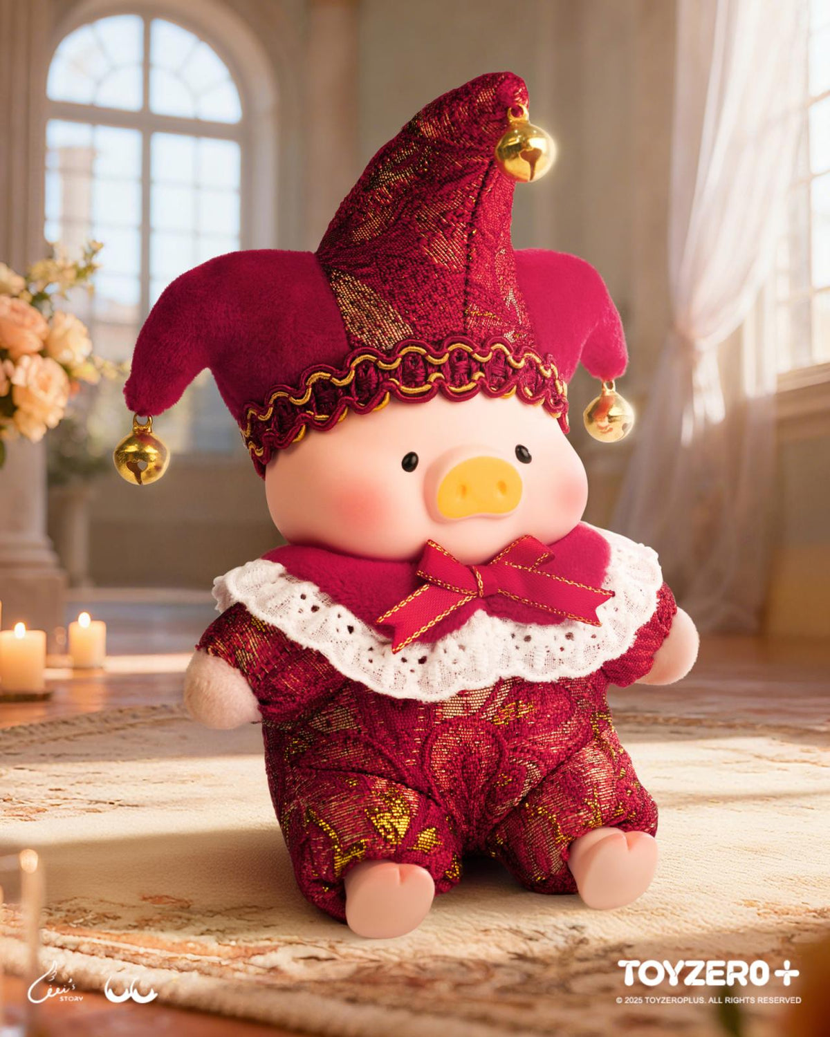 罐頭豬LuLu緣份天使系列膠臉毛絨掛件盲盒 LuLu Destiny Angel Series Vinyl Face Plush Charm Blind Box