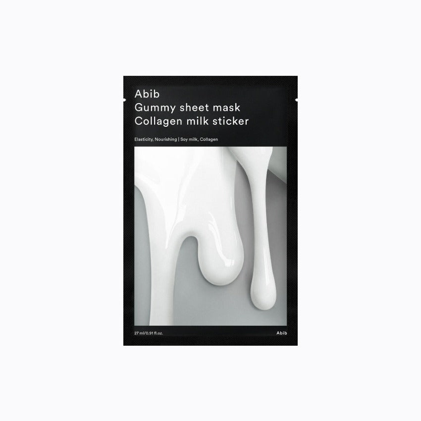 韓國abib口香糖面膜10片裝-新款牛奶(盒裝)