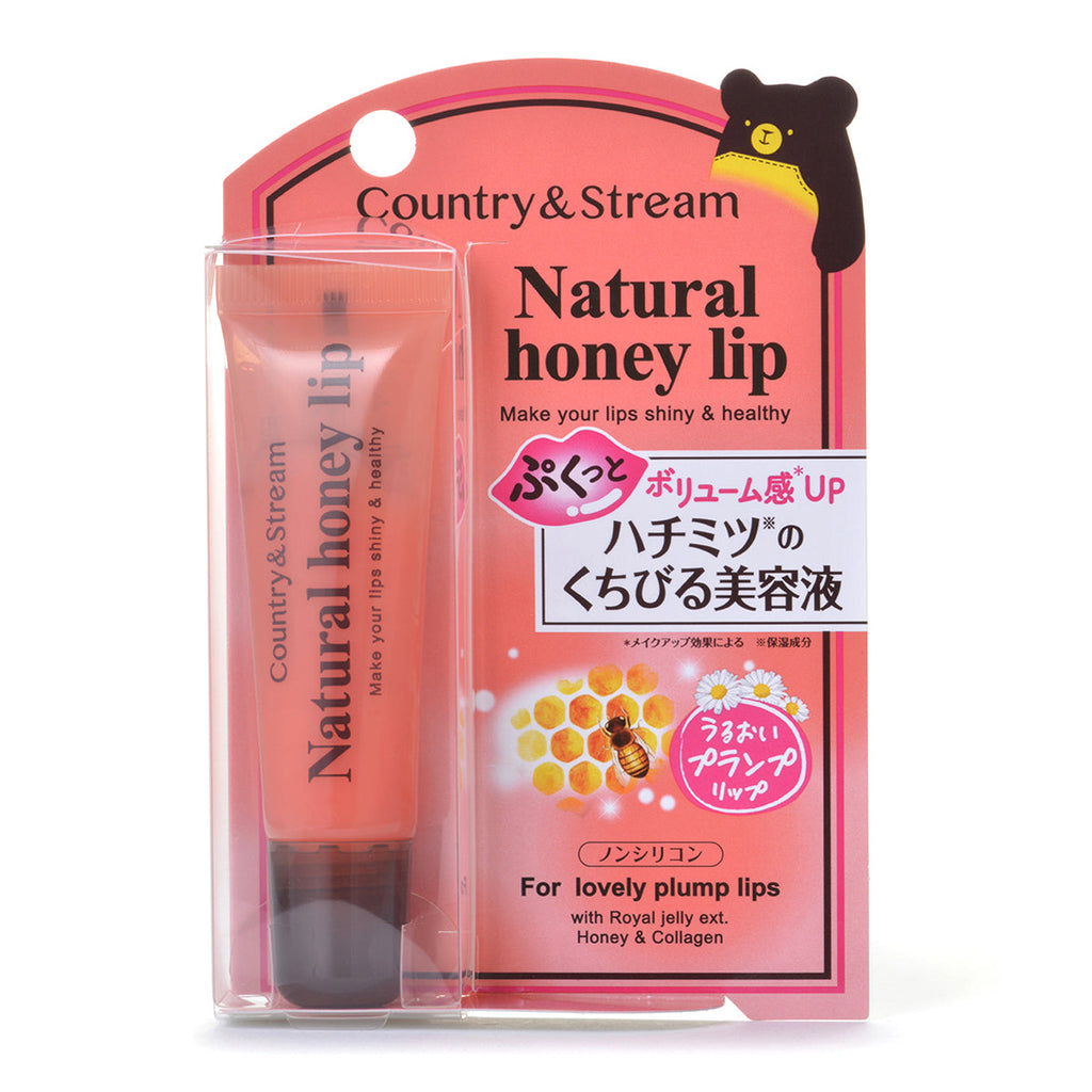 Country & Stream 蜂蜜深層潤唇膏 蜜桃色