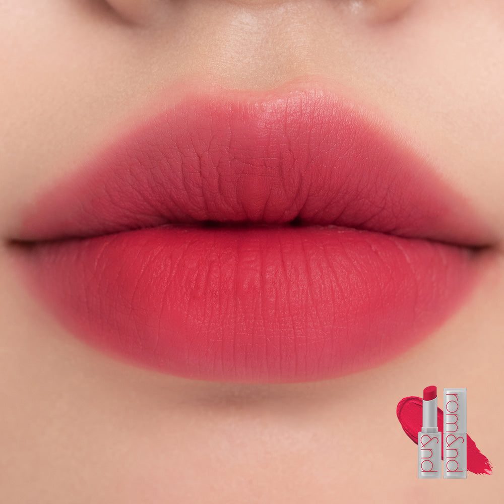 romand-zero-matte-lipstick 11 Sunlight 色號效果