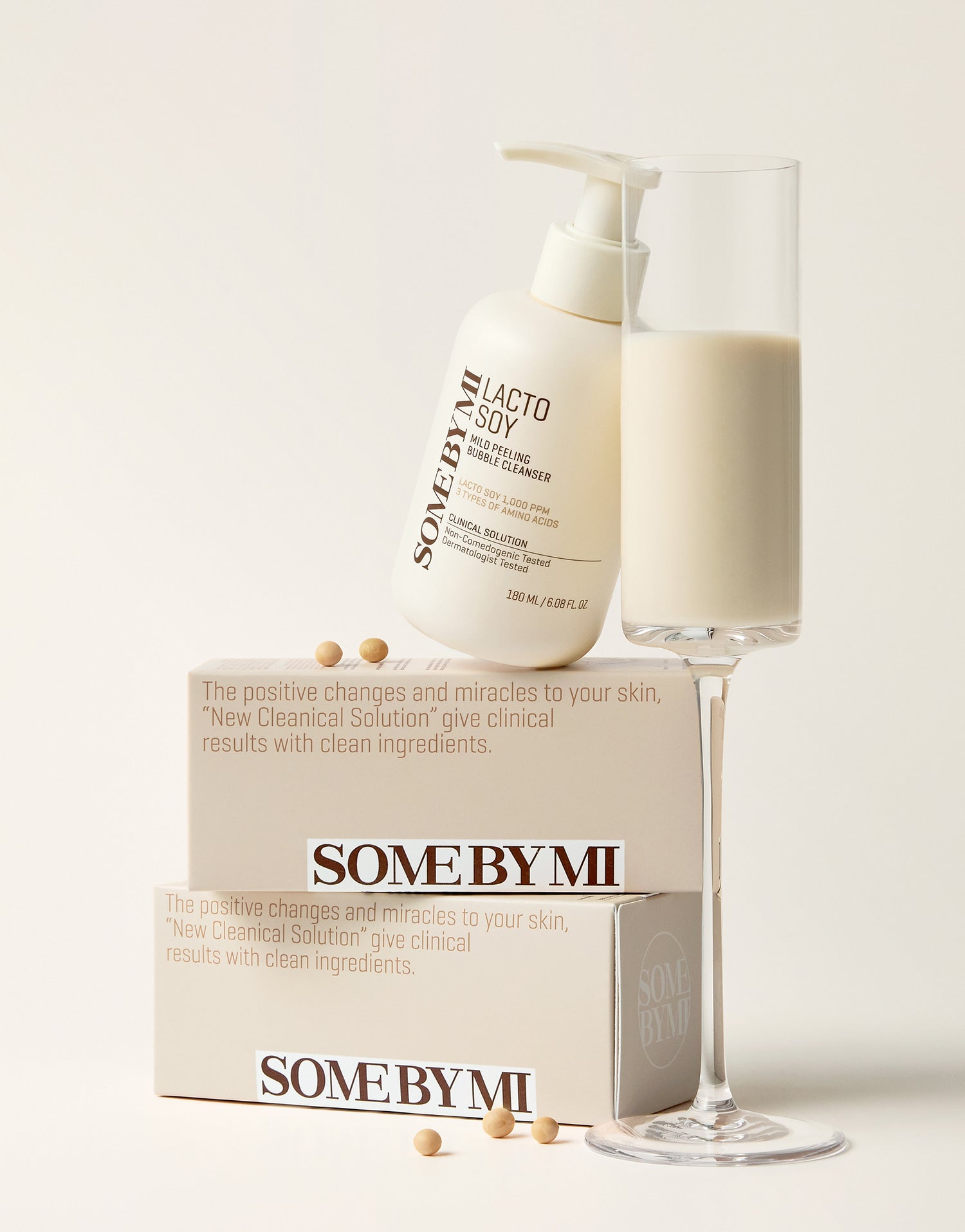 SOMEBYMI 豆乳溫和去角質潔面 180ml
